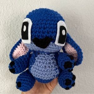 Crochet stitch doll. Crochet doll. Crochet toy. Handmade gift. Disney gift.